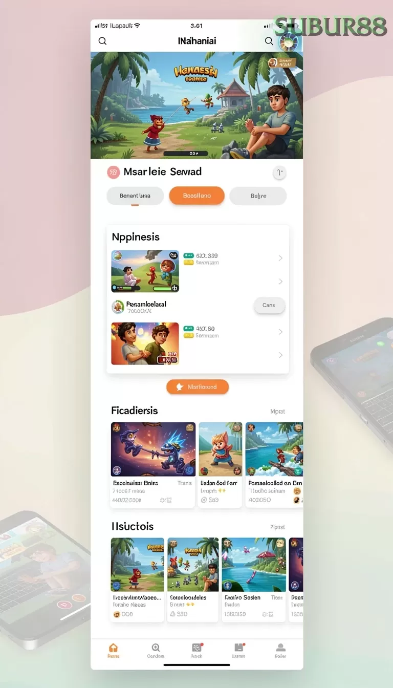 Cuplikan layar SLOTSRI — pengaturan akun