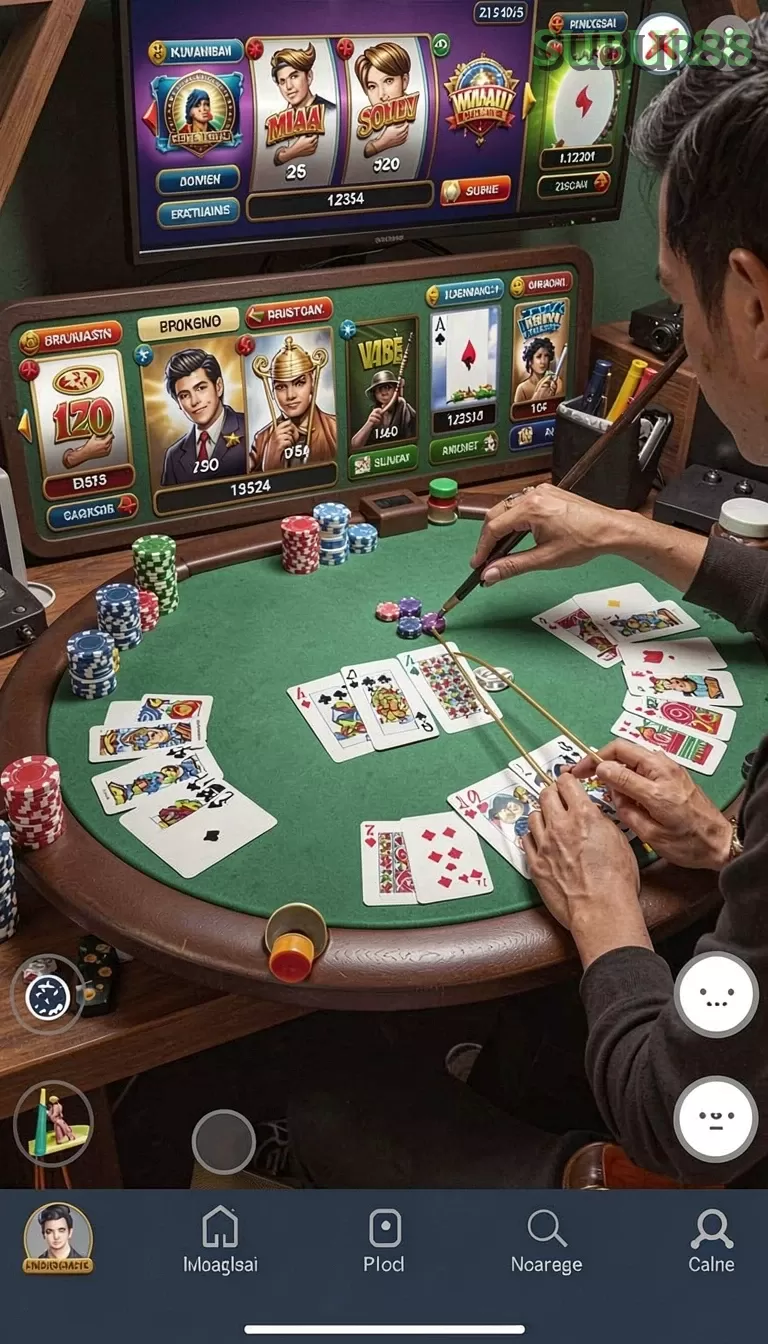 Cuplikan layar ROLEX878 — pengaturan akun
