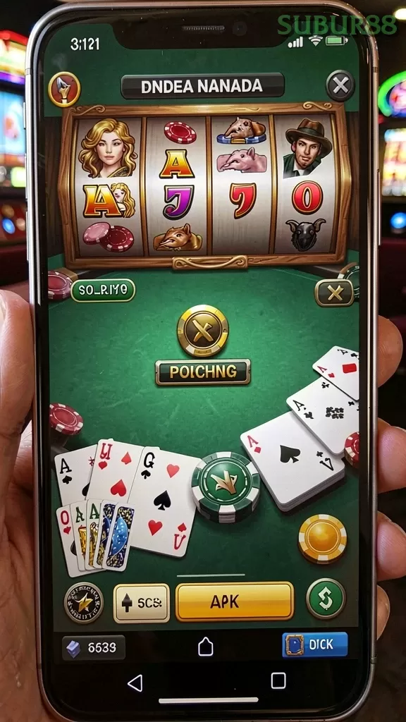 Cuplikan layar BINTANGPO — menu navigasi